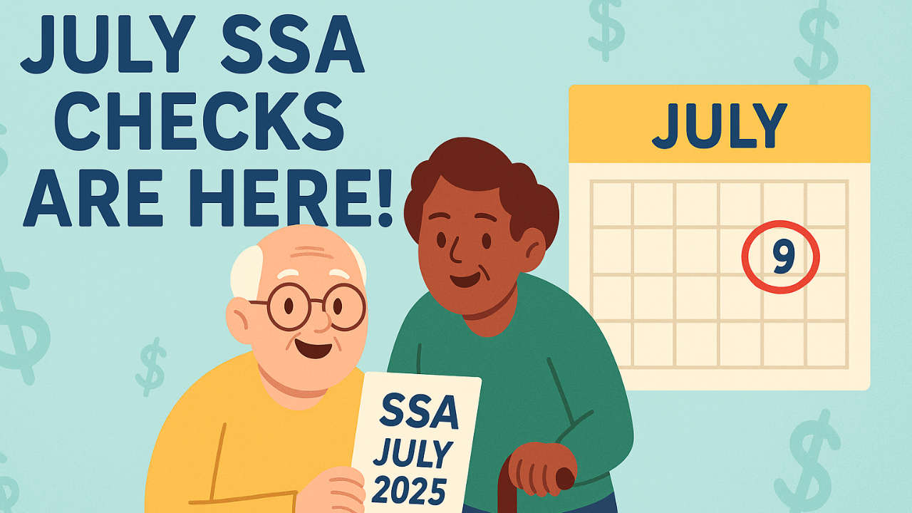 July SSDI & SSI Checks Are Out — But Millions Could See 50% Slashed!