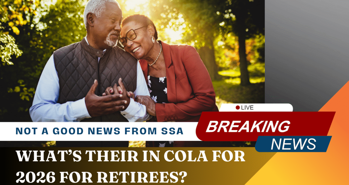 Nothing is Coming From COLA of SOCIAL SECURITY 2026 for Retirees