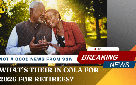 Nothing is Coming From COLA of SOCIAL SECURITY 2026 for Retirees